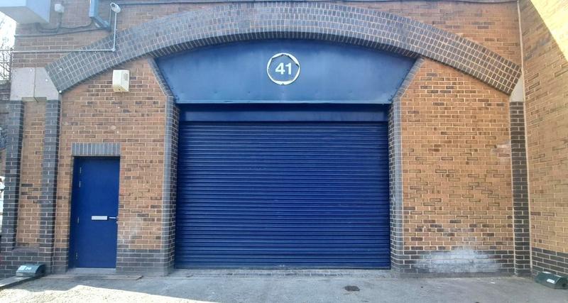 The front of an arch.