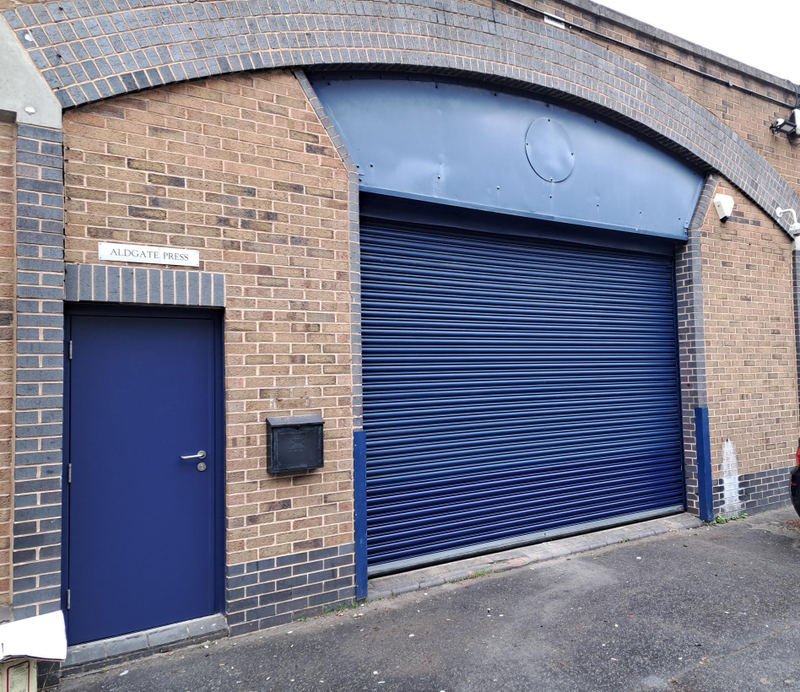 The front of an arch.