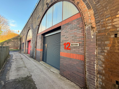 The front of an arch.