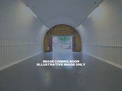 The front of an arch.