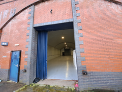 The front of an arch.