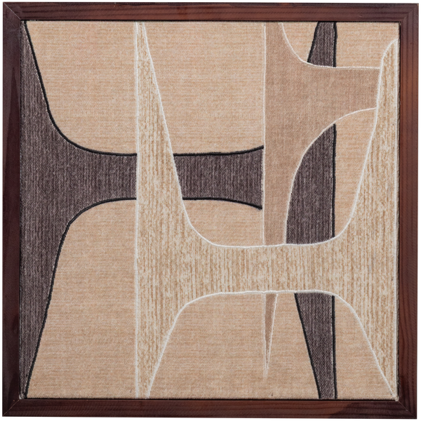 Image of ANNO WALL DECO COTTON NATURAL/BROWN