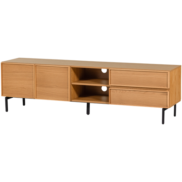Image of TOURS TV UNIT 180 CM MELAMINE/MDF NATURAL
