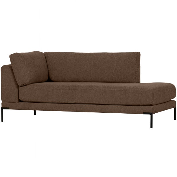 Image of COUPLE LOUNGE ELEMENT RIGHT CHOCOLATE BROWN