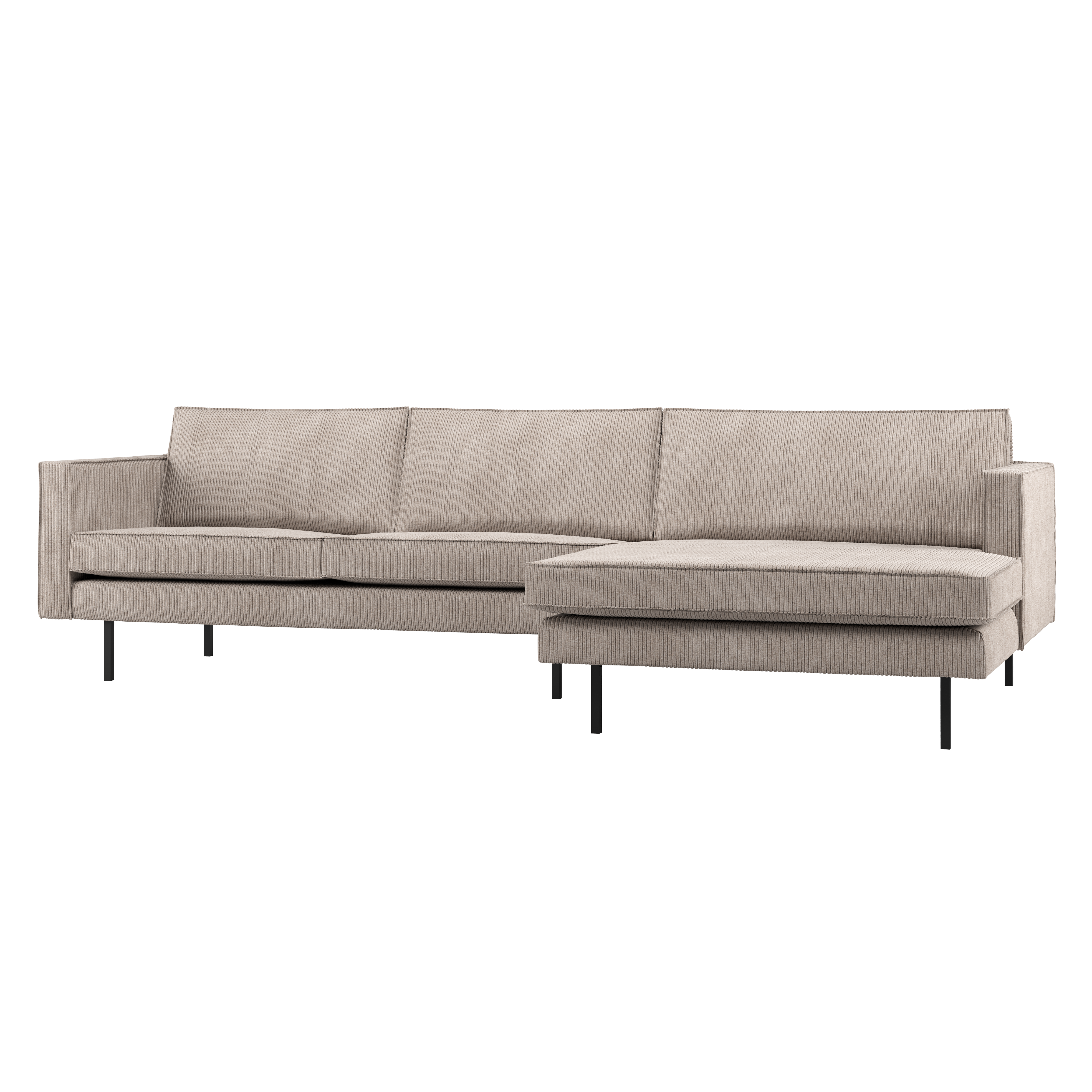 800902-D_01_VS_WP_Rodeo_chaise_longue_bank_rechts_ribstof_donkerzand_F1.png?auto=webp&format=png&width=1500&height=1500
