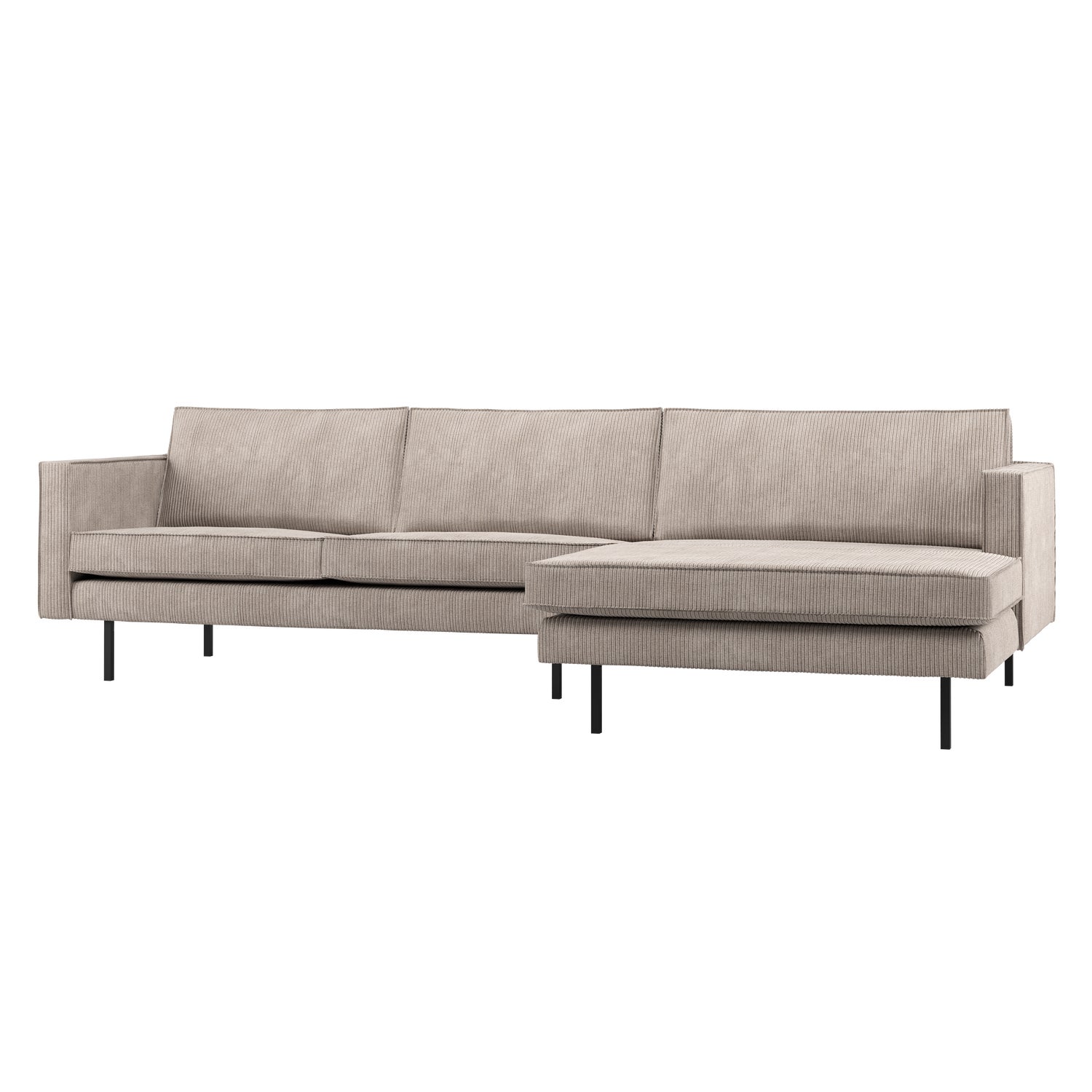 800902-D_01_VS_WP_Rodeo_chaise_longue_bank_rechts_ribstof_donkerzand_F1.png?auto=webp&format=png&width=1500&height=1500