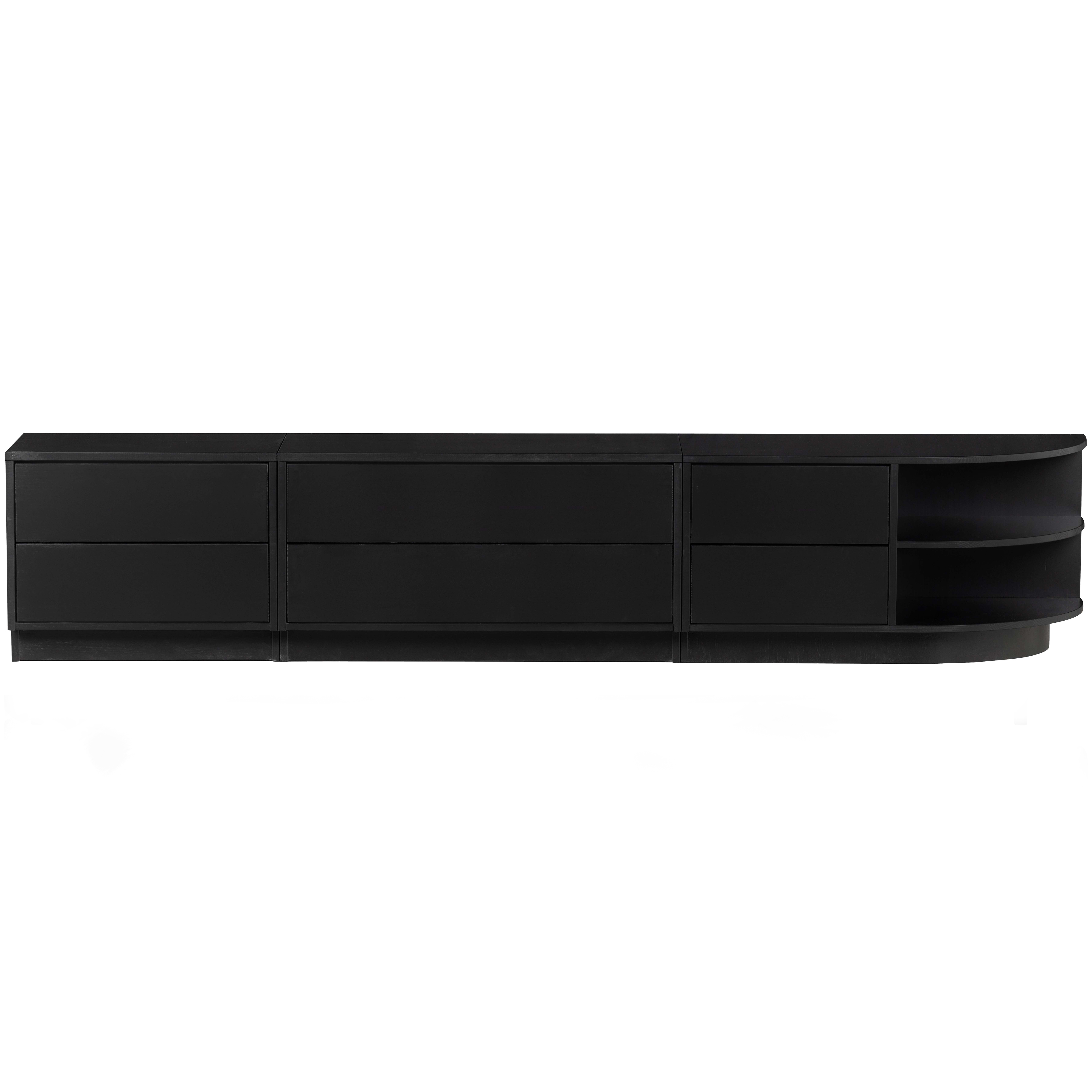 Tv furniture round right 78cm