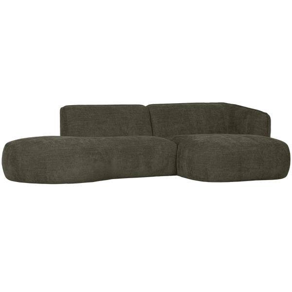 Image of POLLY CHAISE LONGUE RIGHT GREEN