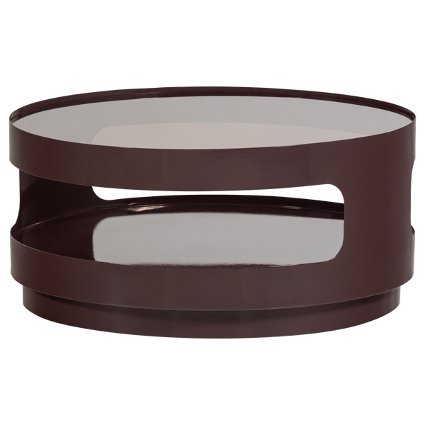 Image de SERO TABLE BASSE EN METAL/GLAS BRUN