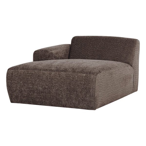 Image de MOJO BASE CHAISE LONGUE ÉLÉMENT GAUCHE LAINEUX BRUN [fsc]