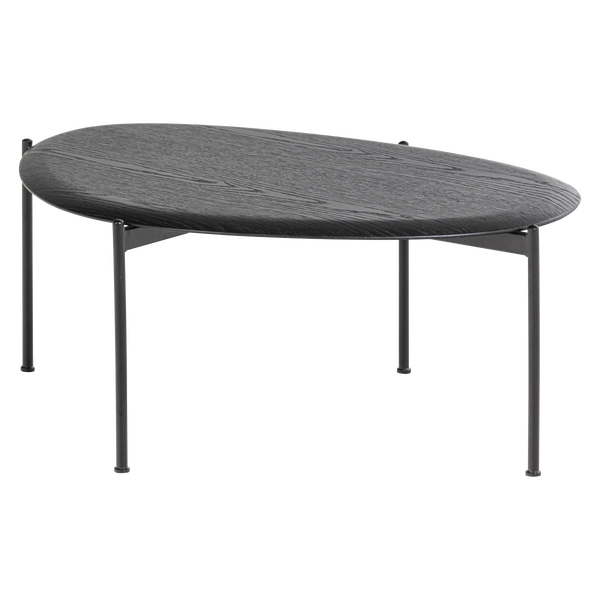 Image of KOTA COFFEE TABLE 36X92X68 CM MDF/VENEER BLACK