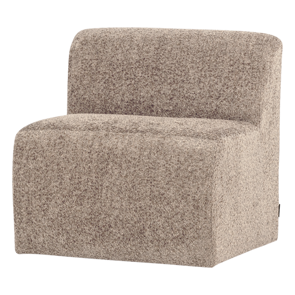 Image of MOJO BASE DINING BENCH 84 CM BACK WOOLLY DARK SAND [fsc]