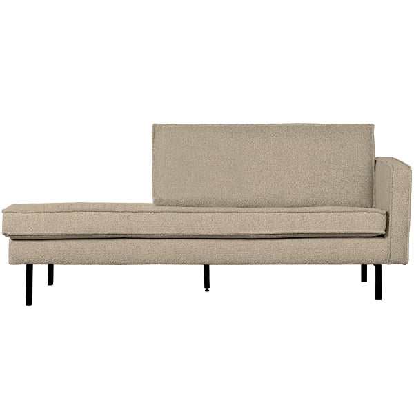 Image of RODEO DAYBED RIGHT BOUCLÉ BEIGE