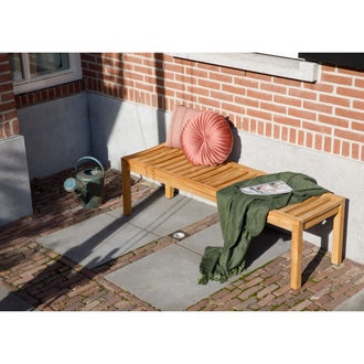 Image of COMFORT 3-SEATER GARDEN BENCH TEAK