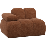 1-Sitzer-Element mit Arm links