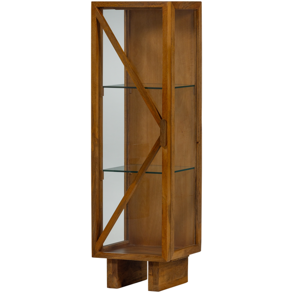 Image of KELLA 1-DOOR CABINET MANGO WOOD NATURAL