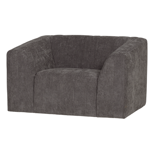 Afbeelding van OMAIRE FAUTEUIL CHENILLE GRIJS [fsc]