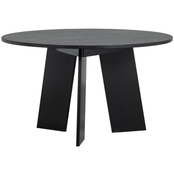 Image of FRIES DINING TABLE OAK BLACKNIGHT Ø129CM [fsc]