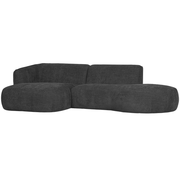 Image of POLLY CHAISE LONGUE LEFT GREY