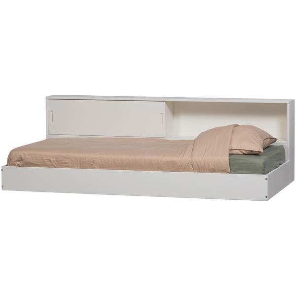 Image of CARTER BED PINE WHITE 90x200CM [fsc]