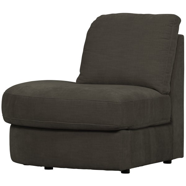 Image of FAMILY 1-SEATER ELEMENTROUND CORNER LEFT ANTHRACITE