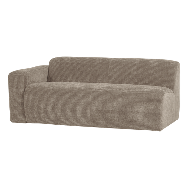 Image de MOJO BASE ÉLÉMENT 2 PLACE BRAS GAUCHE TISSU RIB SABLE [fsc]