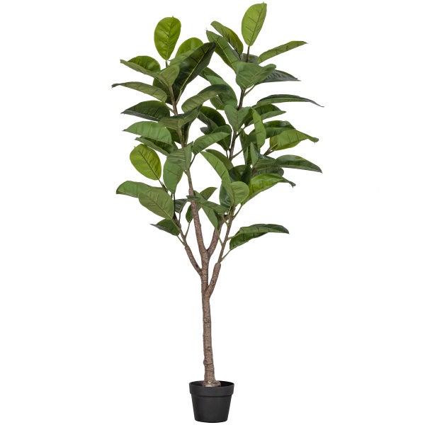 Image of RUBBERBOOM ARTIFICIAL PLANT GREEN 135CM