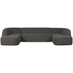 U-shaped sofa