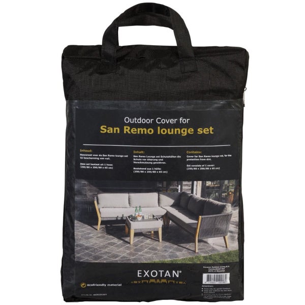 Image of PROTECTIVE COVER FOR LOUNGE SET GARDEN 2 ELEMENTS