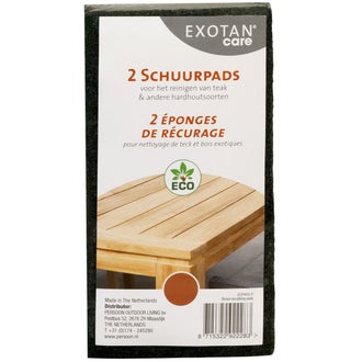 Image of CARE OUTDOOR MAINTENANCE SCOURING PADS GREEN 2 PCS.