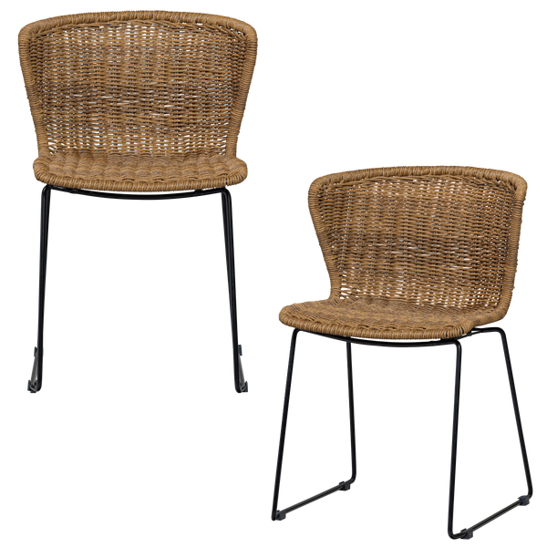 Image of WINGS GARDEN CHAIR ROPE NATURAL - SET OF 2