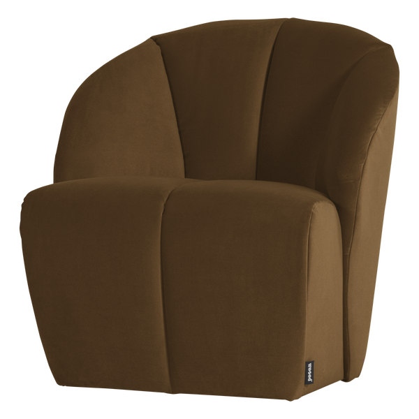 Image of MOJO SWIVEL ARMCHAIR VELVET HONEY YELLOW [fsc]