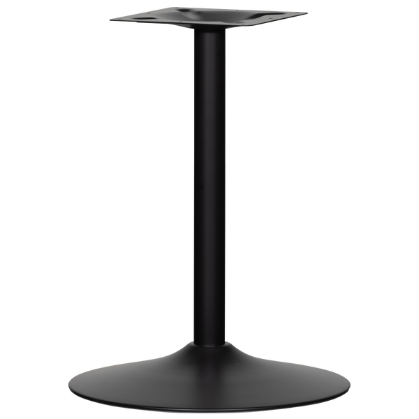 Bild von BISTRO RUNDROHRFUSS METALL MATTSCHWARZ 72xØ54CM