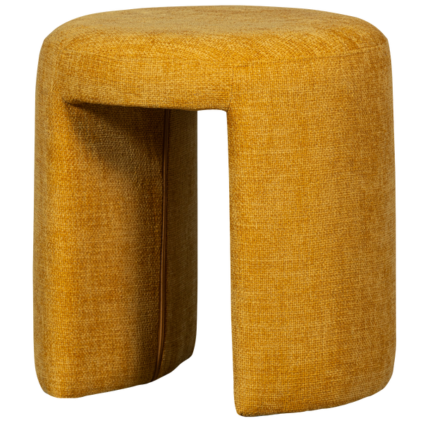 Image of CHARLIE UPHOLSTERED STOOL MIMOSA