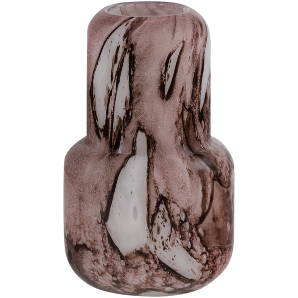 Image of MONIKA HANDSHAPED VASE GLASS BROWN