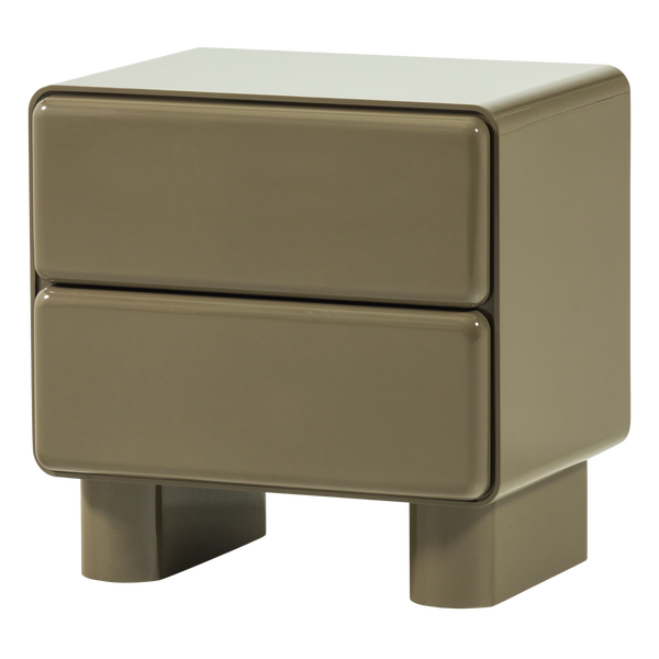 Bild von LUSTRA KOMMODE/NACHTTISCH HOLZ GLANZ GRÜN [fsc]