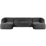U-shaped sofa