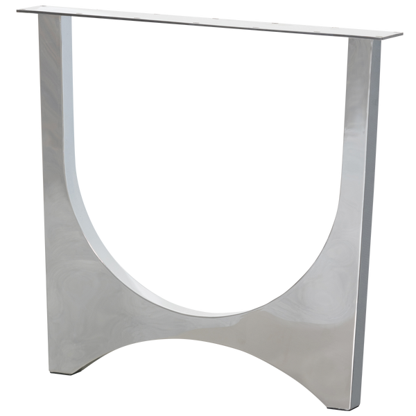 Image of ZAANDAM DESIGN LEG METAL CHROME