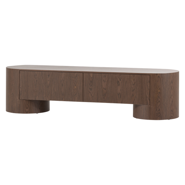 Bild von VELARI TV-MÖBEL HOLZ FURNIER BRAUN