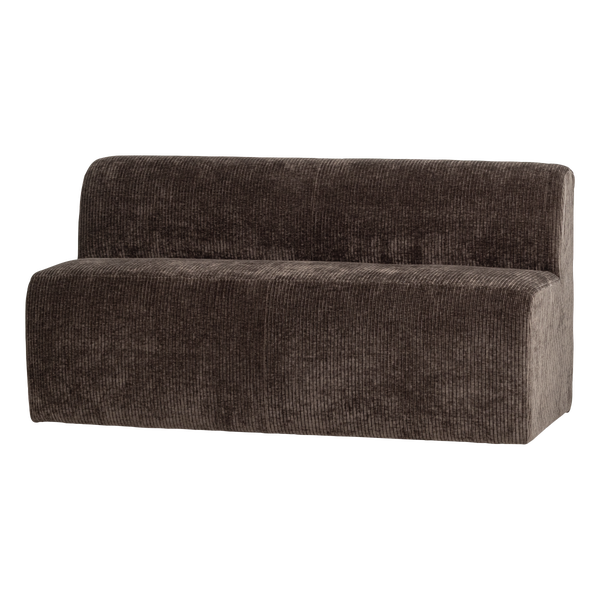 Image de MOJO BASE BANC À MANGER 164 CM AVEC CÔTELÉ BRUN [fsc]