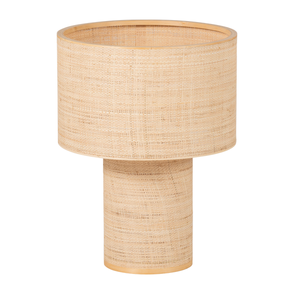 Bild von SYRO TISCHLAMPE RAFFIA NATUR 55XØ42 CM