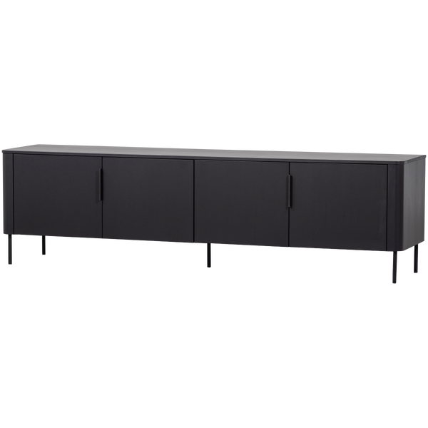 Image of GUNNAR TV UNIT 200 CM MATT BLACK [fsc]