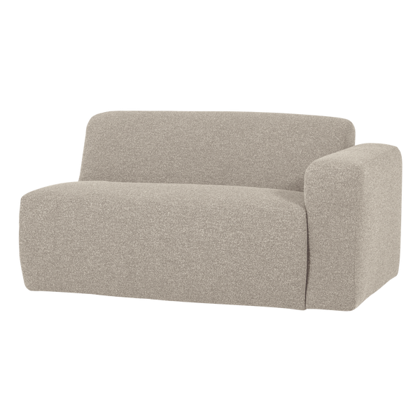 Afbeelding van MOJO BASE 1,5-ZITS ELEMENT ARM RECHTS BOUCLÉ BEIGE [fsc]