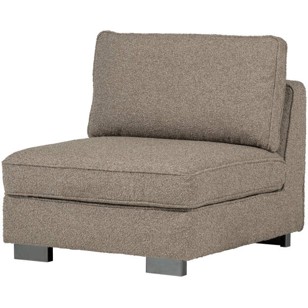 Image of LAZY 1-SEATER ELEMENT BOUCLÉ SAND