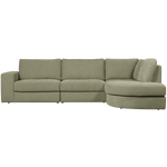 Canapé d'angle arrondie à droite