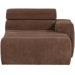 Élément chaise longue droite