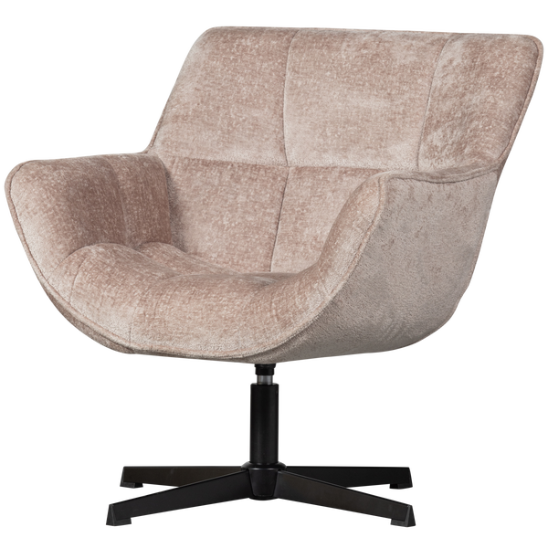 Image of WIBO SWIVEL ARMCHAIR TAUPE