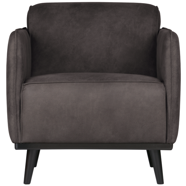Image of STATEMENT ARM CHAIR DARK GREY