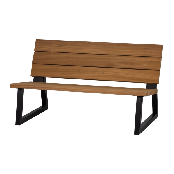 Bild von BANCO GARTENBANK AYOUS HOLZ/METALL NATUR [fsc]