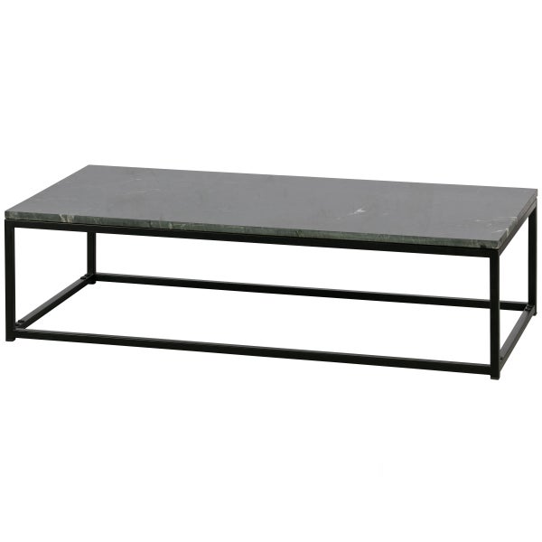 Image of MELLOW COFFEE TABLE MARBLE BLACK 32x120x60